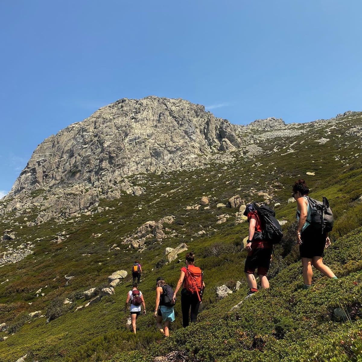 La Maliciosa por su cara sur: un día jurásico en Guadarrama